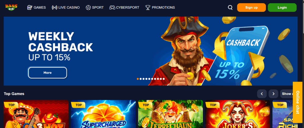 Bass Win Casino - non gamstop casino