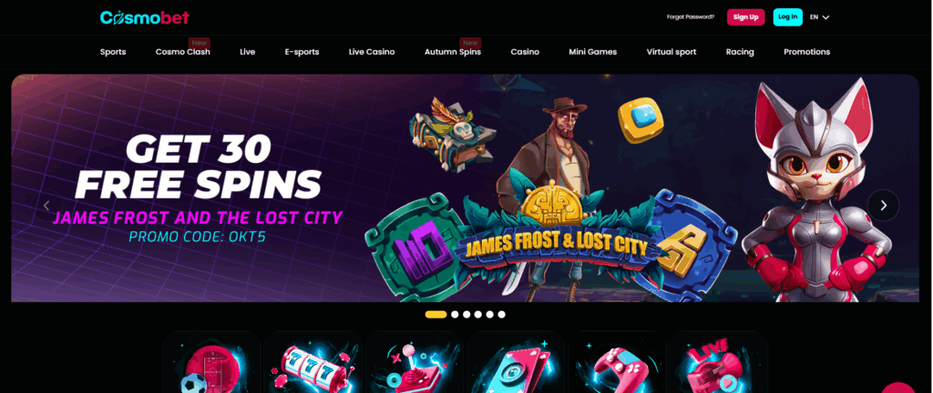 Cosmobet Casino - non gamstop casino