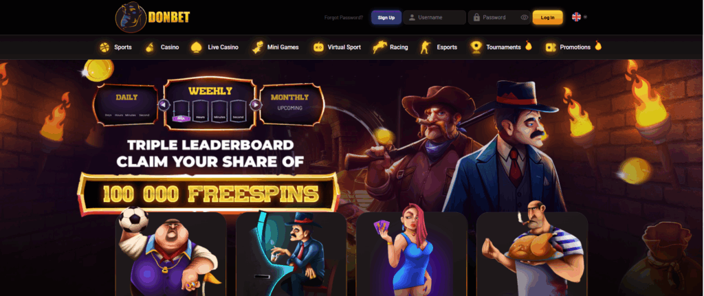 Donbet Casino - non gamstop casino