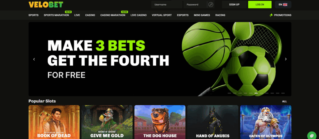 Velobet Casino - non gamstop casino